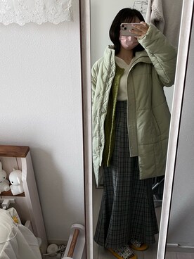 「PEACH JOHN（ピーチジョン）のアイテム」を使った、ぴょんぴょょさん（レディース・154cm）の冬コーディネート