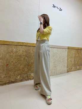 「HIMIKO（ヒミコ）のアイテム」を使った、HIMIKO 大丸 京都店さん（レディース・153cm）の夏コーディネート