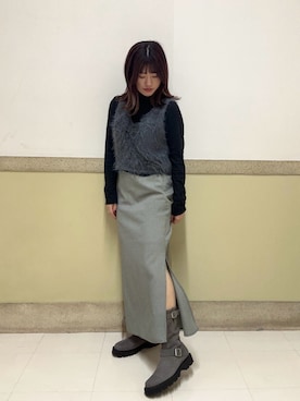 「HIMIKO（ヒミコ）のアイテム」を使った、HIMIKO 大丸 京都店さん（レディース・153cm）の秋コーディネート