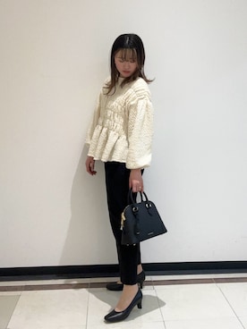 HIMIKO 大丸 京都店さん(レディース・153cm)の春コーディネート