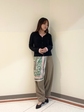 「トレンドコーデ」｜HIMIKO 大丸 京都店さん（レディース・153cm）の春コーディネート