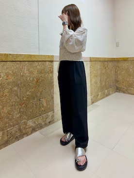 「HIMIKO（ヒミコ）のアイテム」を使った、HIMIKO 大丸 京都店さん（レディース・153cm）の夏コーディネート