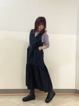 「HIMIKO（ヒミコ）のアイテム」を使った、HIMIKO 大丸 京都店さん（レディース・153cm）の秋コーディネート
