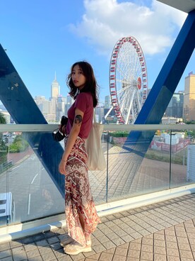 「PRIMARK（プライマーク）のアイテム（ワンピース/ドレス）」を使った、nanatalieさん（レディース・165cm）の秋コーディネート