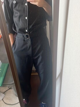 「BASIC COTTON（ベーシックコットン）のアイテム」を使った、こーさん（メンズ・165cm）の夏コーディネート