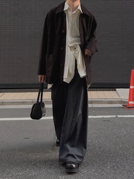 恂さん（メンズ・184cm）の春コーディネート