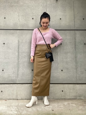 MADEMOISELLE ROPE'（マドモアゼル ロペ）の「<サスペンダー付き 