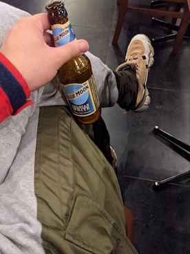 「HELLY HANSEN(ヘリーハンセン)のアイテム(ナイロンジャケット)」を使った、靴下野郎 〜〜壮大なる愛犬記〜〜さん(メンズ・180cm)の秋コーディネート