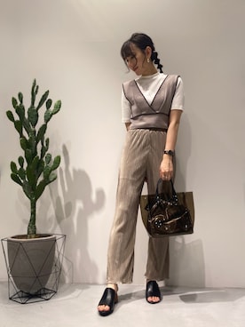 rinaさん（レディース・165cm）の夏コーディネート