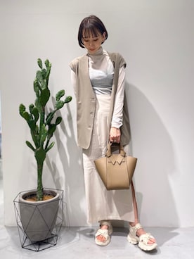 「COLONY2139」｜rinaさん（レディース・166cm）の春コーディネート