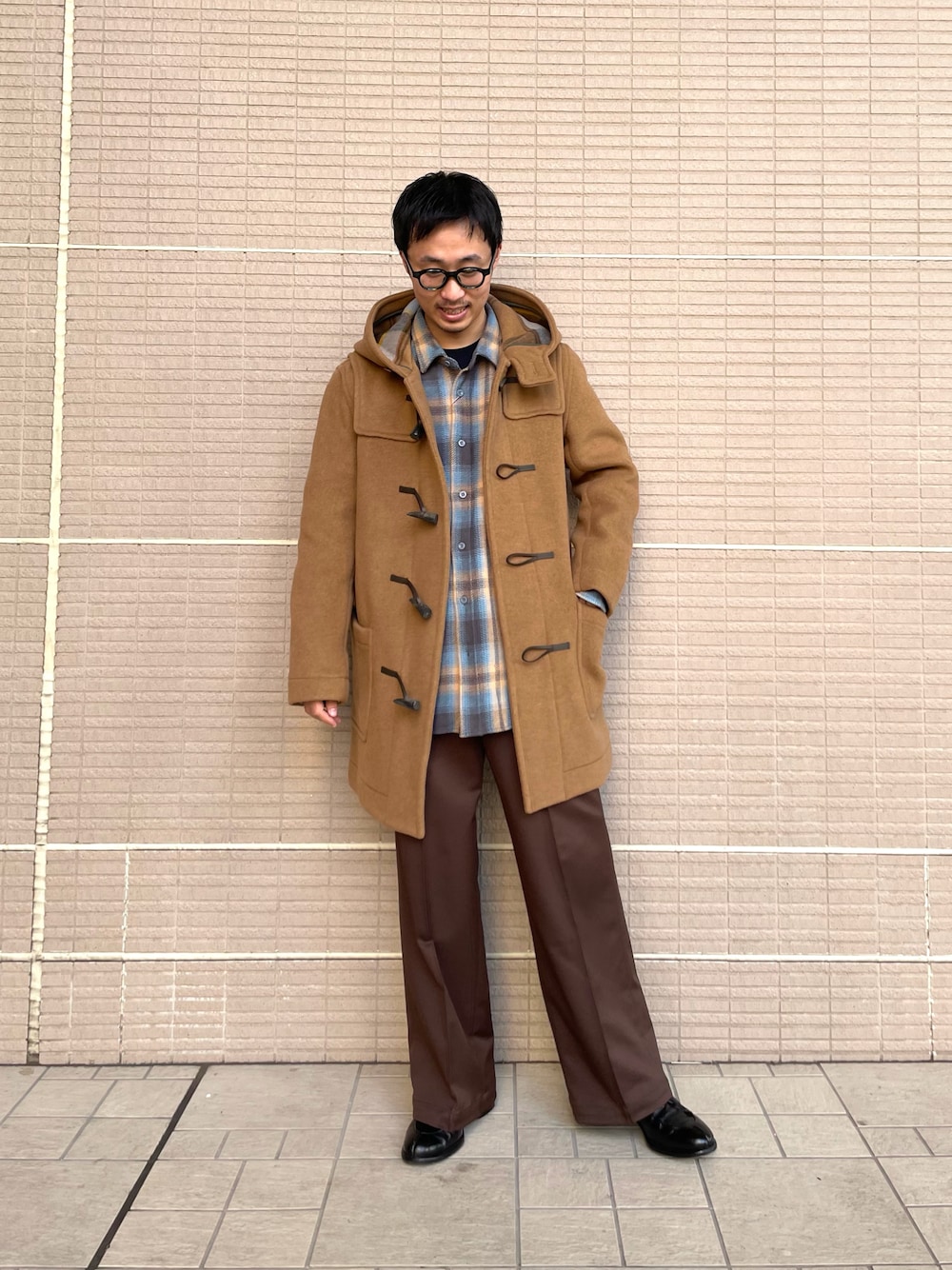 ロンドントラディション ダッフルコート イエロー黄色 里*子様 名品！ロンドントラディション 定番ダッフルコート マスタード