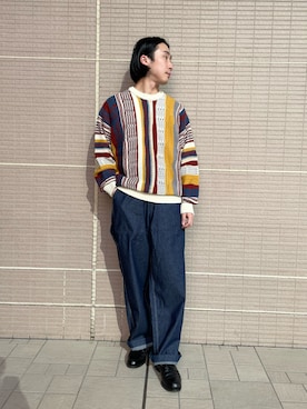 「BIG MAC（ビッグマック）のアイテム」を使った、kyouji takedaさん（メンズ・168cm）の冬コーディネート