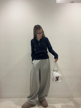 「アイテム（雑貨/ホビー）」を使った、yutsuki1008さん（レディース・154cm）の秋コーディネート