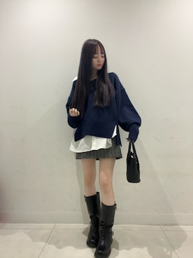 「おでかけコーデ」｜yutsuki1008さん（レディース・154cm）の冬コーディネート