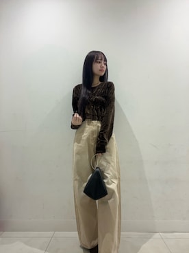 「SENSEOFPLACE」｜yutsuki1008さん（レディース・154cm）の冬コーディネート