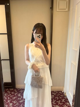 「AND COUTURE（アンドクチュール）のアイテム」を使った、おださん（レディース・160cm）の秋コーディネート
