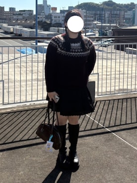 ユカさん（骨格ストレート・レディース・155cm）の冬コーディネート