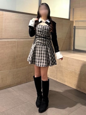 「NOMAE（ノーマエ）のアイテム」を使った、NOMAEさん（レディース・155cm）の冬コーディネート