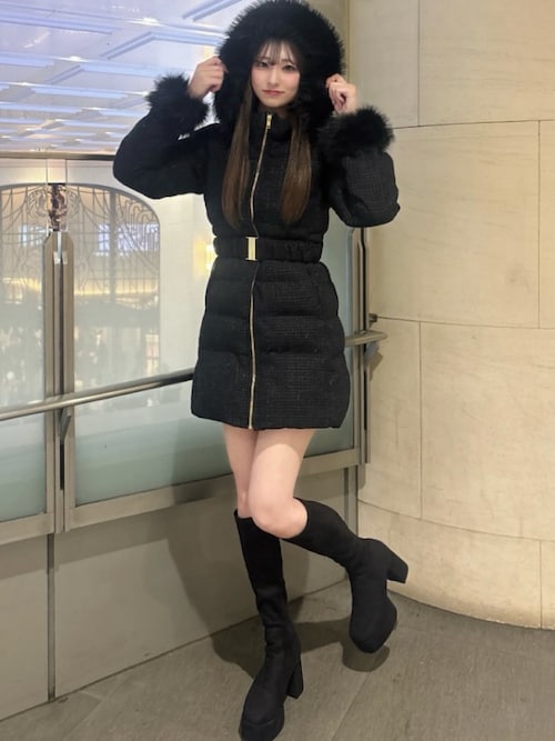 なないろtobechic42♥︎ツィードアクセントダウンジャケット TNOC THE WARM JACKET-YTが登場