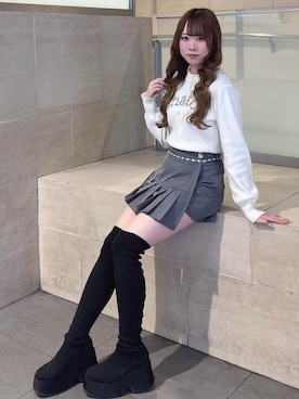 「NOMAE（ノーマエ）のアイテム」を使った、NOMAEさん（レディース・155cm）の冬コーディネート