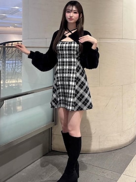 「NOMAE（ノーマエ）のアイテム」を使った、NOMAEさん（レディース・166cm）の冬コーディネート