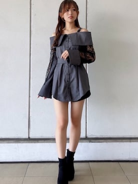 NOMAEさん（レディース・160cm）の秋コーディネート