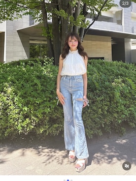 「NOMAE（ノーマエ）のアイテム（パンツ）」を使った、NOMAEさん（レディース・160cm）の秋コーディネート