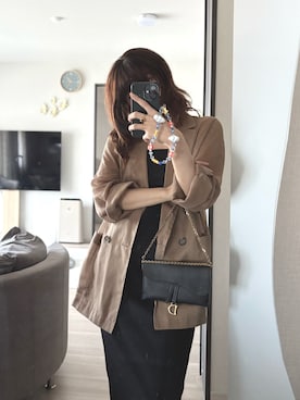 Noble（ノーブル）の「MANTECOエアーウール カルゼジャケット