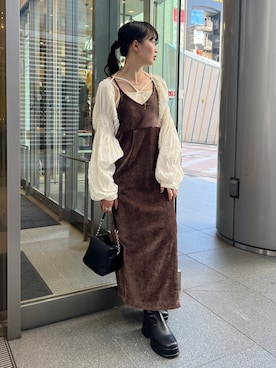 hamamoto hiyoriさん（レディース・157cm）の秋コーディネート