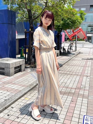 Hamamoto Hiyori Kastane広島店 Kastaneのサンダルを使ったコーディネート Wear