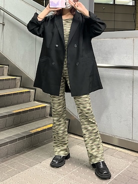 hamamoto hiyoriさん（レディース・156cm）の秋コーディネート