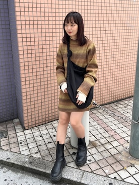 hamamoto hiyoriさん（レディース・156cm）の秋コーディネート