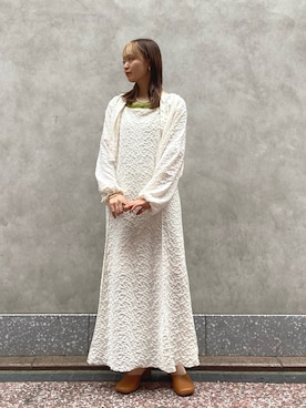 hamamoto hiyoriさん（レディース・156cm）の冬コーディネート