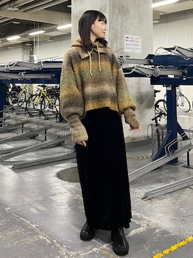 hamamoto hiyoriさん（レディース・156cm）の秋コーディネート