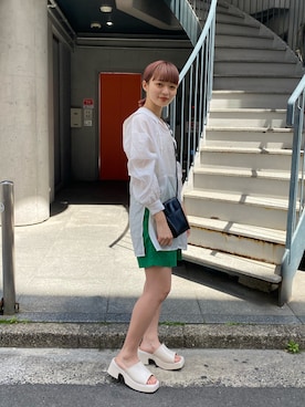 hamamoto hiyoriさん（レディース・156cm）の春コーディネート