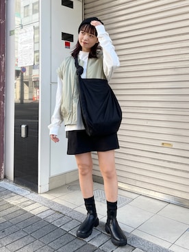 hamamoto hiyoriさん（レディース・156cm）の秋コーディネート