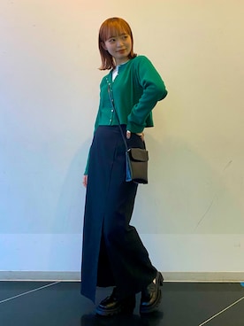 hamamoto hiyoriさん（レディース・156cm）の冬コーディネート