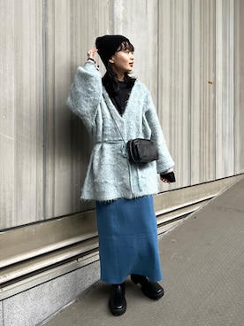 hamamoto hiyoriさん(レディース・157cm)の冬コーディネート