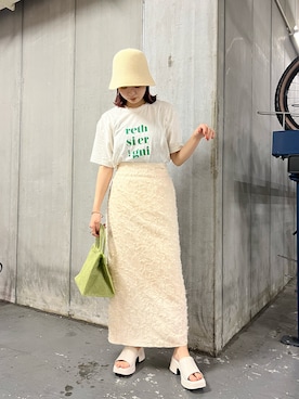 hamamoto hiyoriさん（レディース・156cm）の夏コーディネート