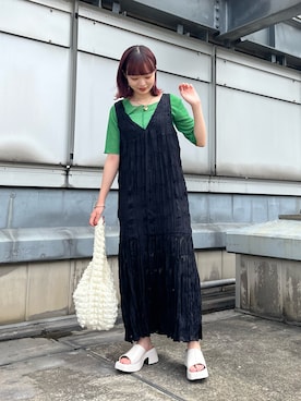 hamamoto hiyoriさん（レディース・156cm）の夏コーディネート