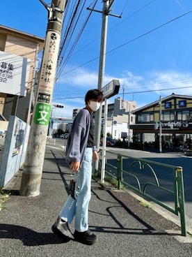 田舎館村さん（メンズ・165cm）の秋コーディネート