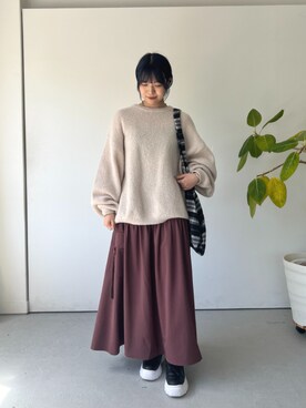 「大人可愛い、秋」｜krn563さん（レディース・162cm）の秋コーディネート