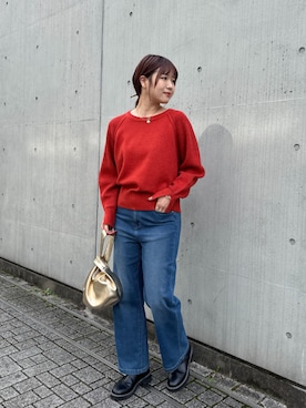 「cache cache（カシュ カシュ）のアイテム」を使った、krn563さん（レディース・162cm）の秋コーディネート