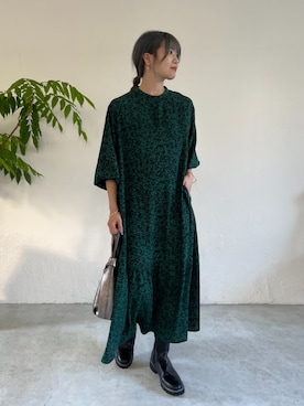 「cache cache（カシュ カシュ）のアイテム」を使った、krn563さん（レディース・162cm）の秋コーディネート