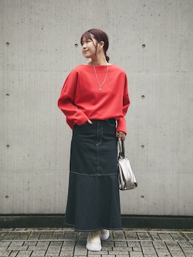 「cache cache（カシュ カシュ）のアイテム」を使った、krn563さん（レディース・162cm）の秋コーディネート