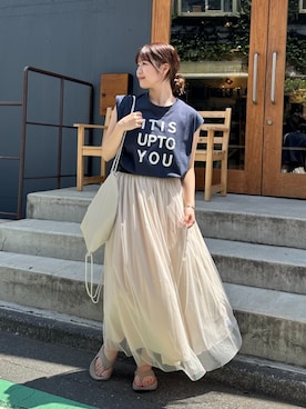 krn563さん（レディース・162cm）の夏コーディネート