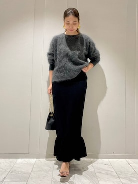 「Chaos（カオス）のアイテム（その他アウター）」を使った、chaos_misaさん（レディース・161cm）の冬コーディネート