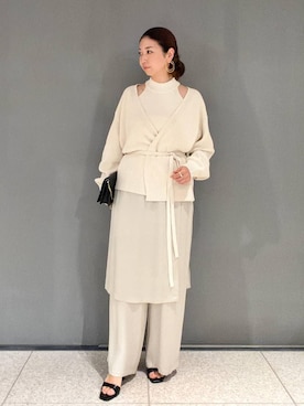 chaos_misaさん（レディース・161cm）の冬コーディネート