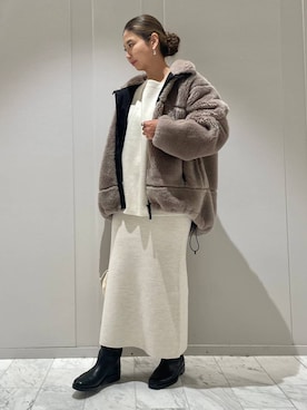 「Chaos（カオス）のアイテム（ブーツ）」を使った、chaos_misaさん（レディース・161cm）の秋コーディネート
