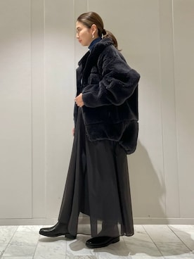 「Chaos（カオス）のアイテム（ブーツ）」を使った、chaos_misaさん（レディース・161cm）の秋コーディネート